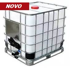 IBC 1000l, pocinkovana paleta, UN 1 novo